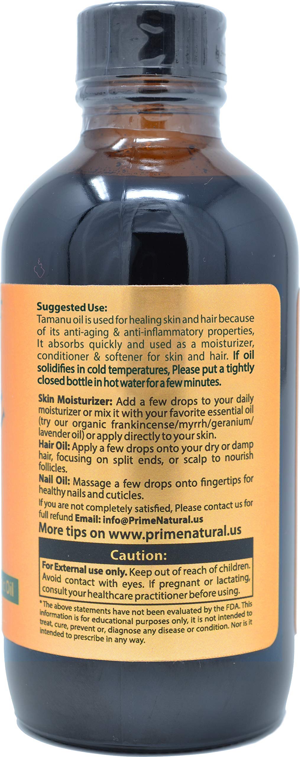 Prime Natural pure carrier oil application on hair and itchy dry scalp