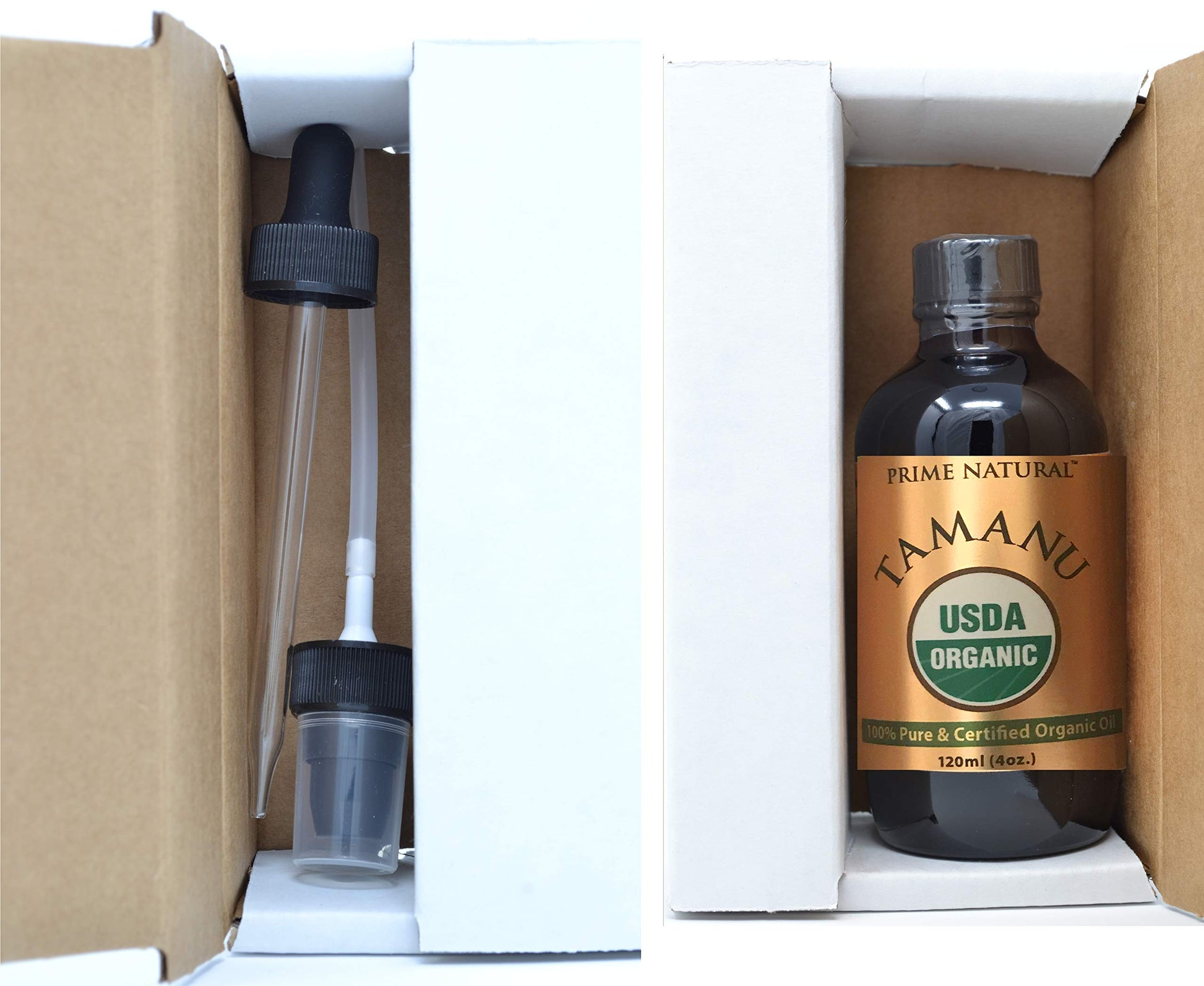 Certified organic unrefined virgin tamanu oil for stretch marks and blemishes