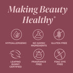 Mineral Fusion natural lipstick branding and tube design