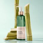 Biossance Squalane And Antioxidant Cleansing Oil box and bottle arrangement