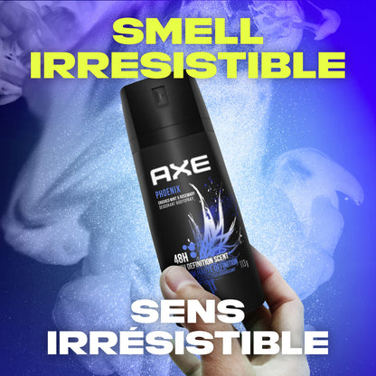 Axe Phoenix high definition odor protection spray twist cap mechanism