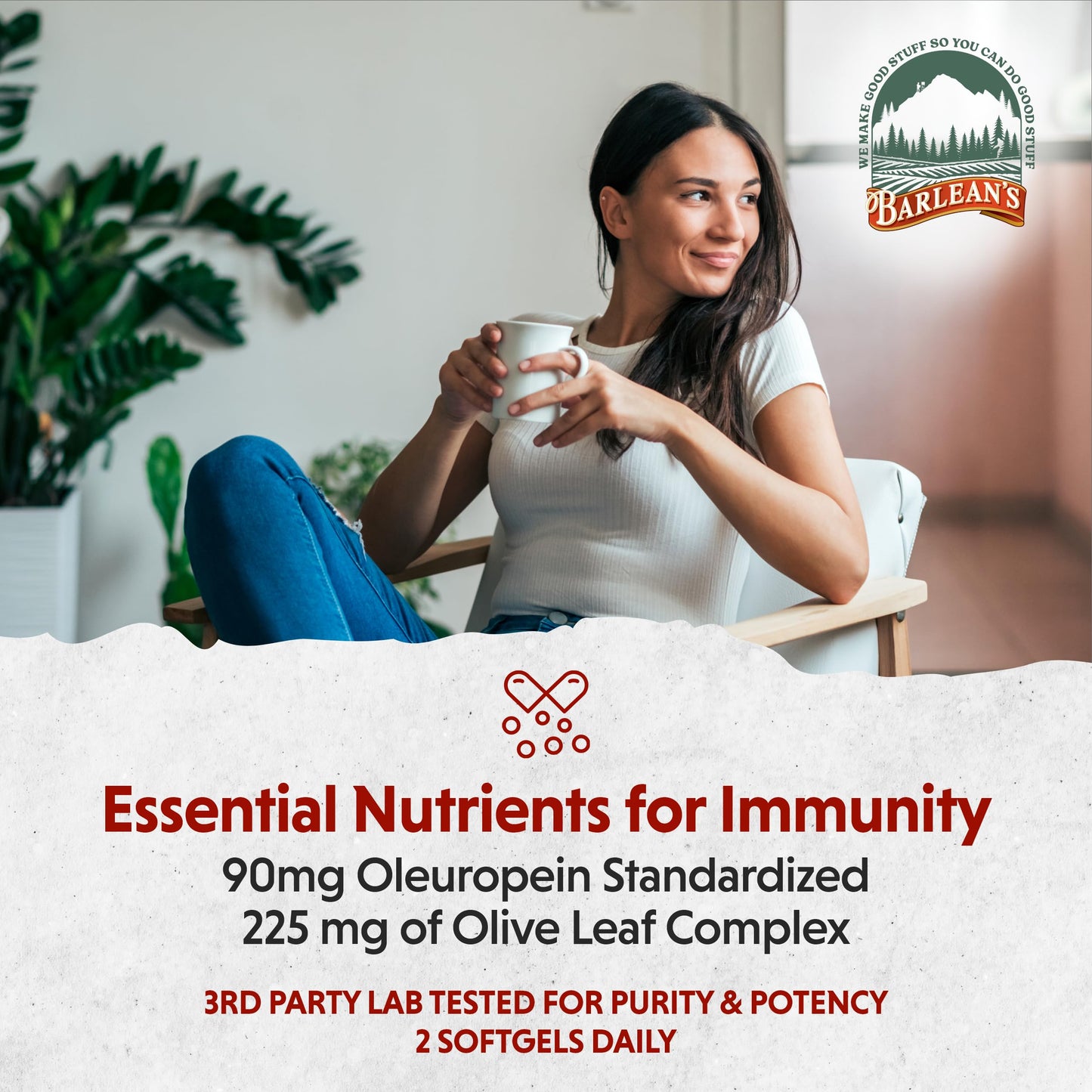 Authentic imported USA wellness supplement bottle for immune defense and cardiovascular health.