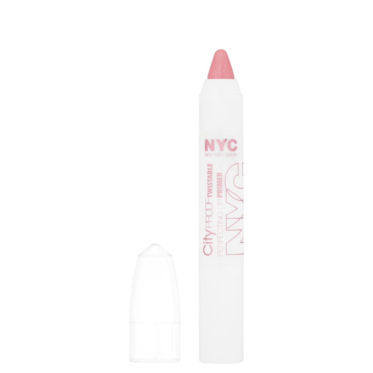 NYC twist up clear lip primer crayon for preventing lipstick bleeding and feathering