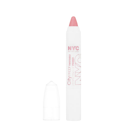 NYC twist up clear lip primer crayon for preventing lipstick bleeding and feathering