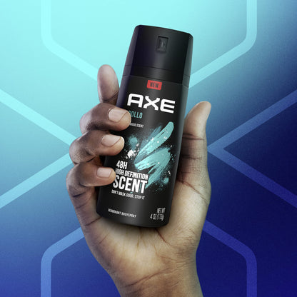 AXE Apollo sage and cedarwood fragrance spray nozzle detail
