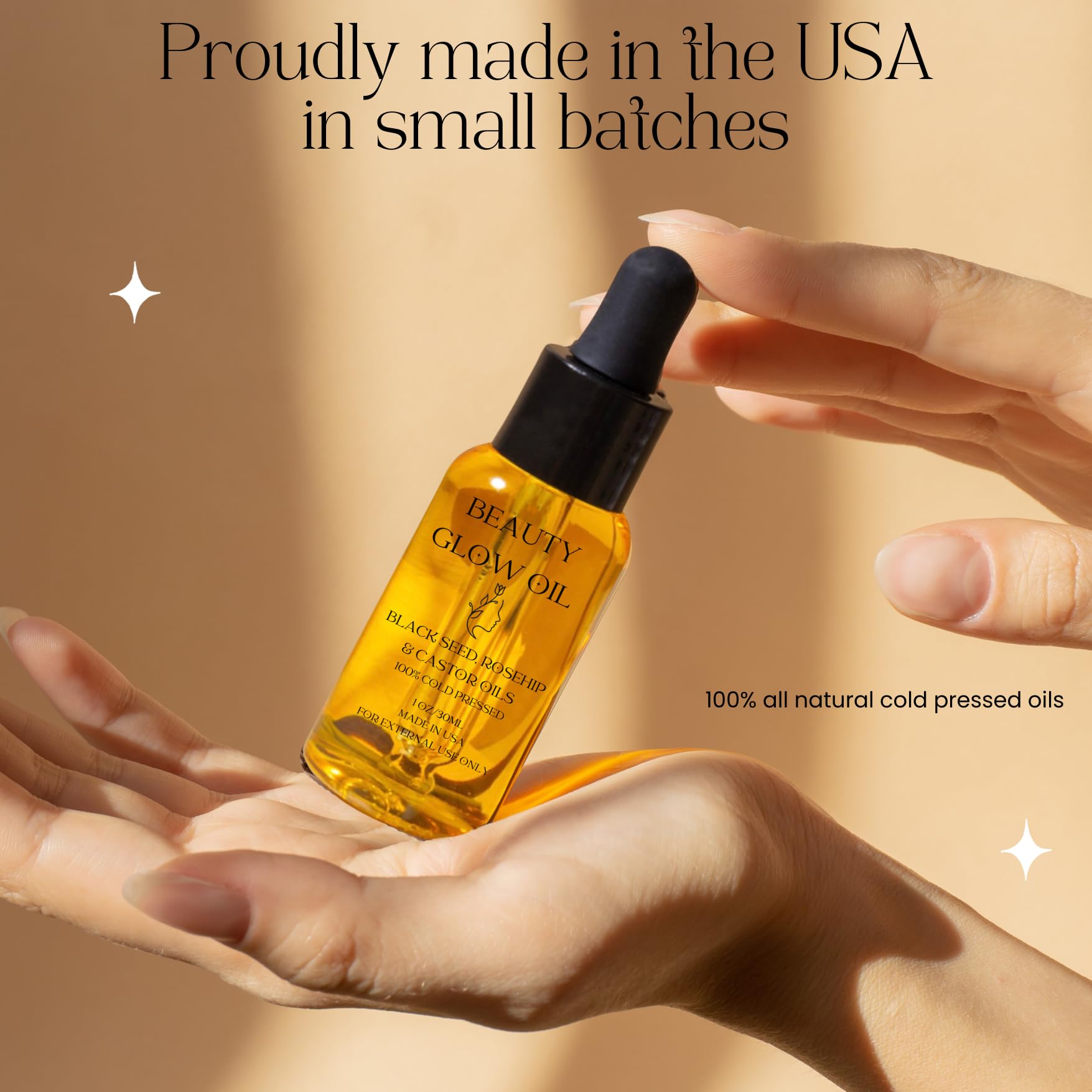 Hexane free and unscented facial oil moisturizer for intense skin hydration benefits