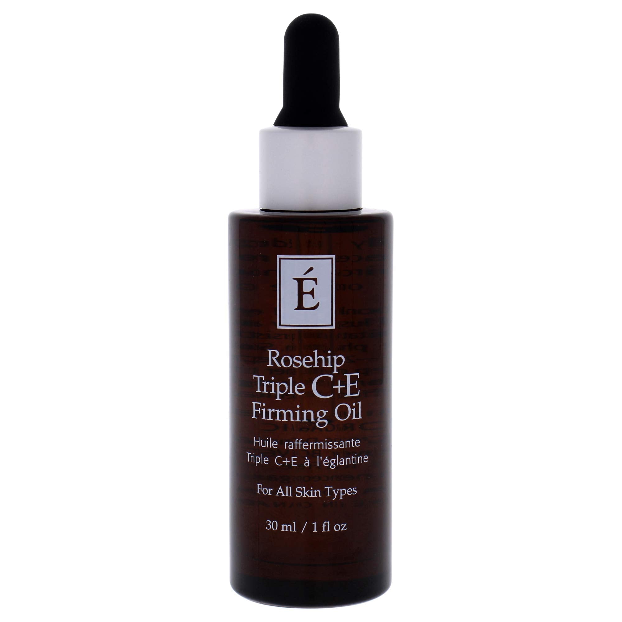 Eminence Organics Rosehip Triple C Plus E Firming Facial Oil product box and packaging