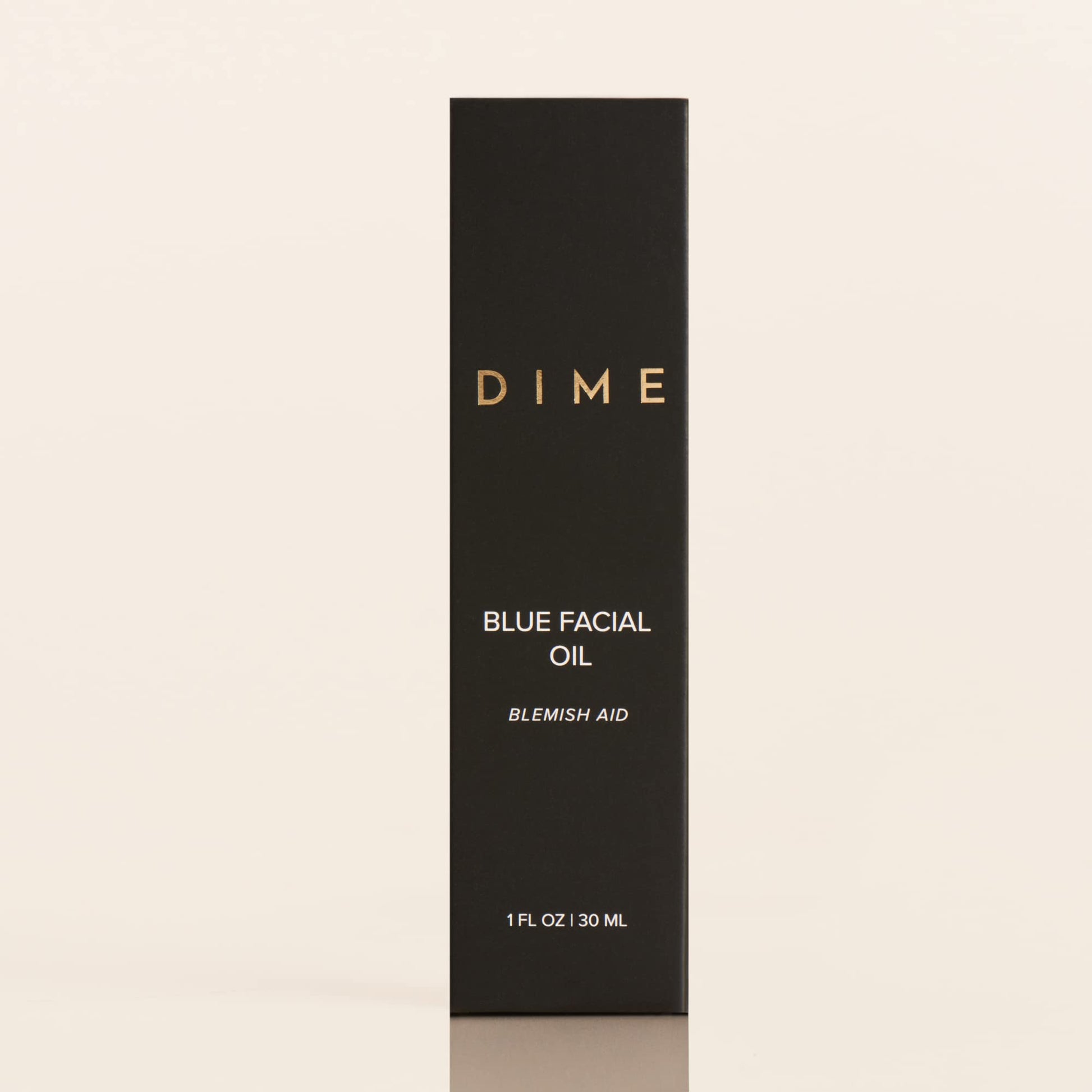 DIME Beauty Blue Facial Oil close up of the anti inflammatory formula consistency