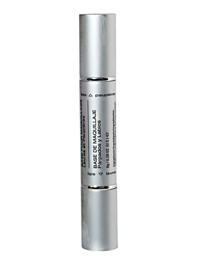Close up of the satin finish Claudia Stevens foundation makeup base for lips and eyelids.