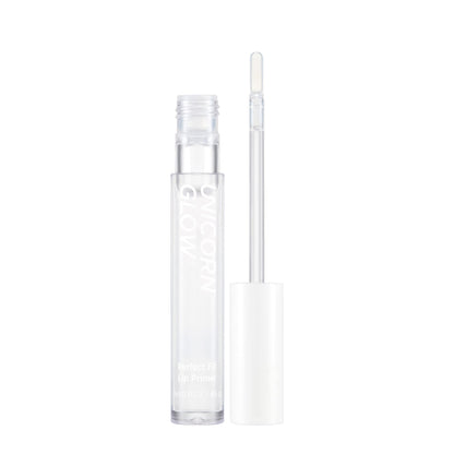 Unicorn Glow Lip Primer wand applicator showing gel texture
