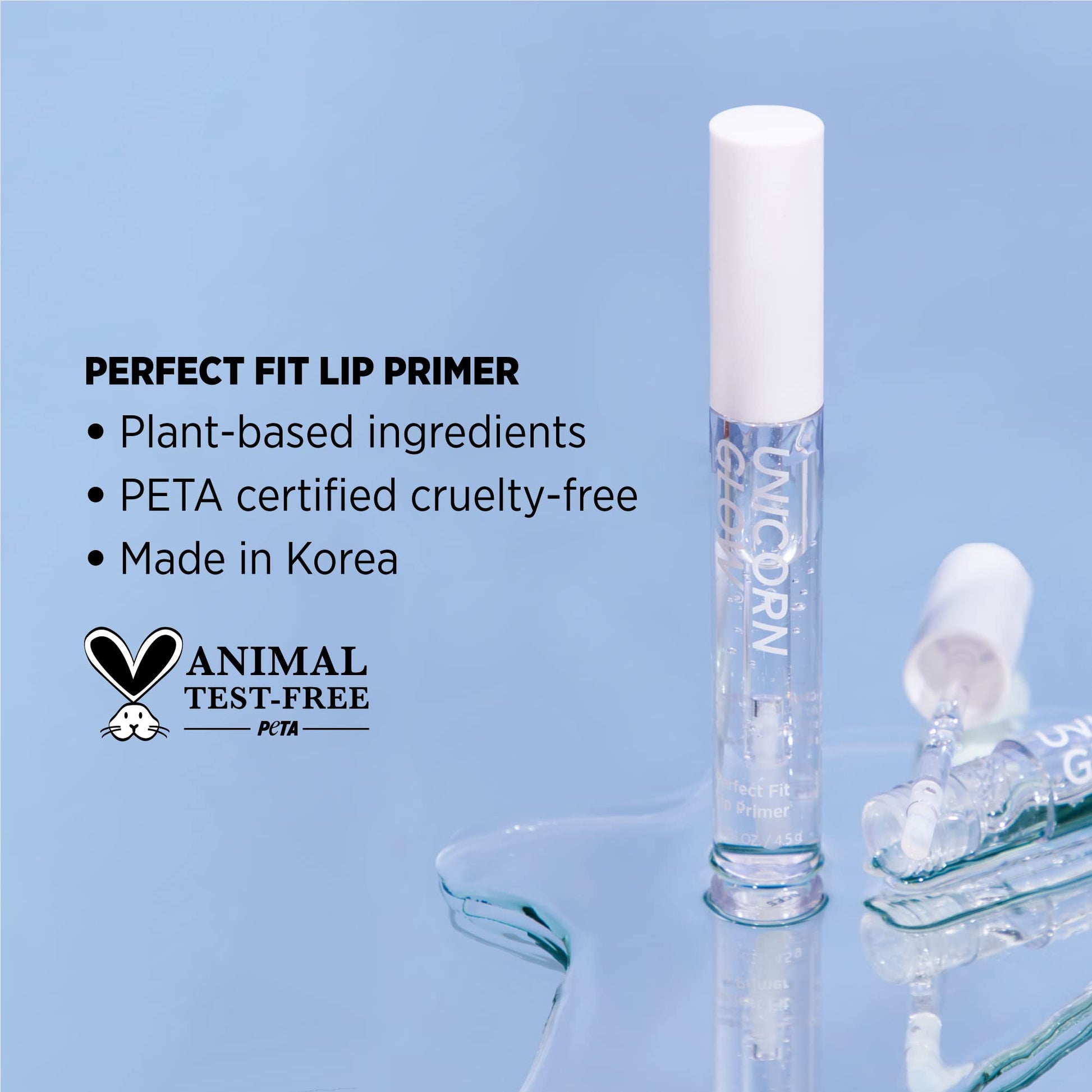 Unicorn Glow Perfect Fit Lip Primer lifestyle application view