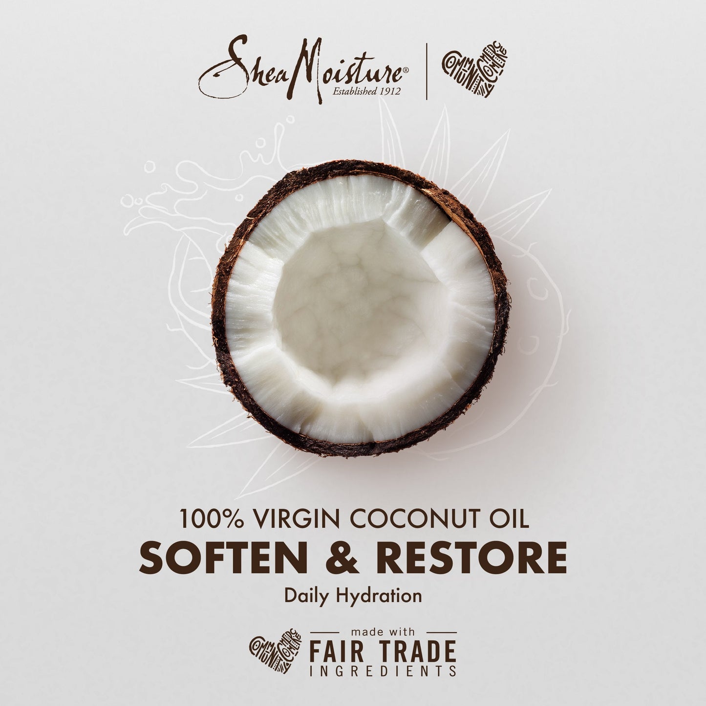 SheaMoisture daily hydration overnight facial treatment oil back label details