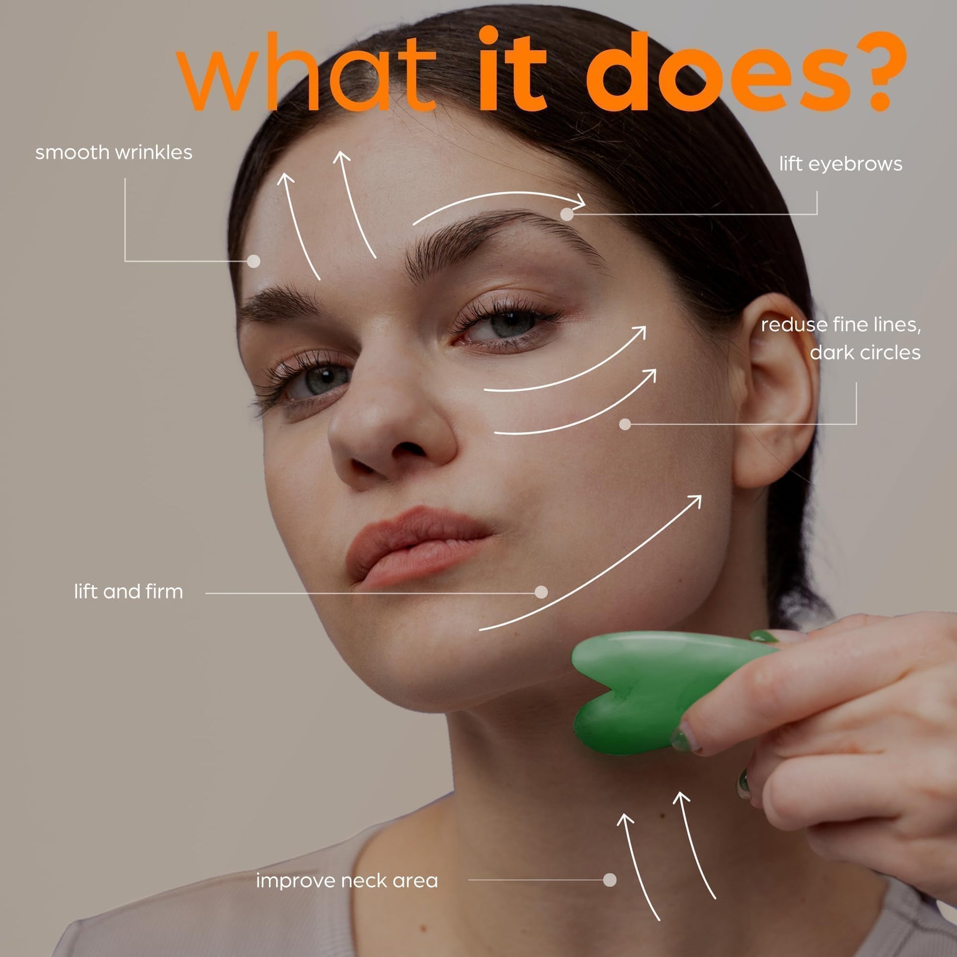 Applying vitamin E bio oil on skin for deep moisture and sculpting