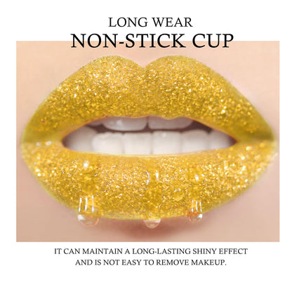 Kyda 3 Colors Glitter Lip Kit packaging and contents