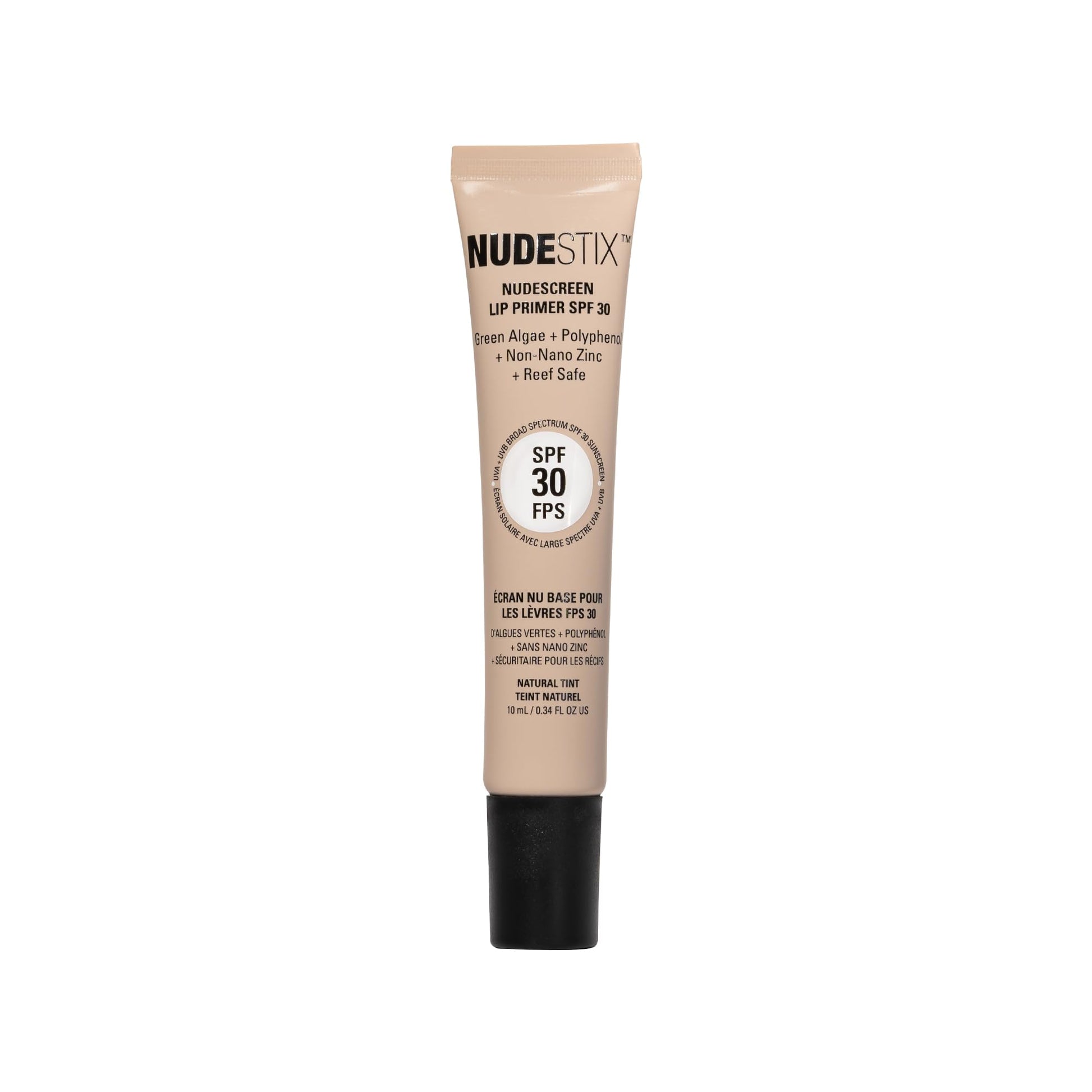 Nudestix Nudescreen Lip Primer packaging showing SPF 30