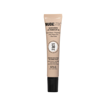 Nudestix Nudescreen Lip Primer packaging showing SPF 30