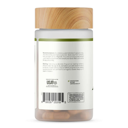 Snap Supplements authentic blood pressure and heart health support capsules bottle