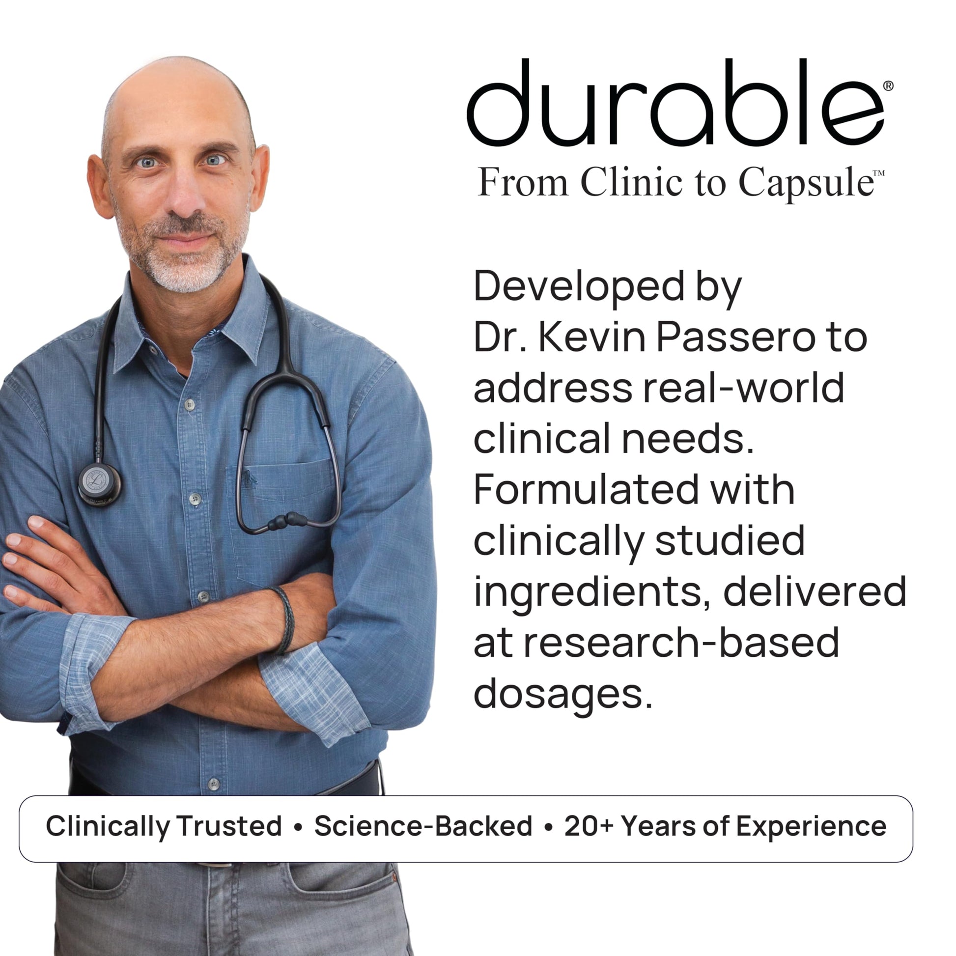 Durable Heart cholesterol supplement supplement facts label view
