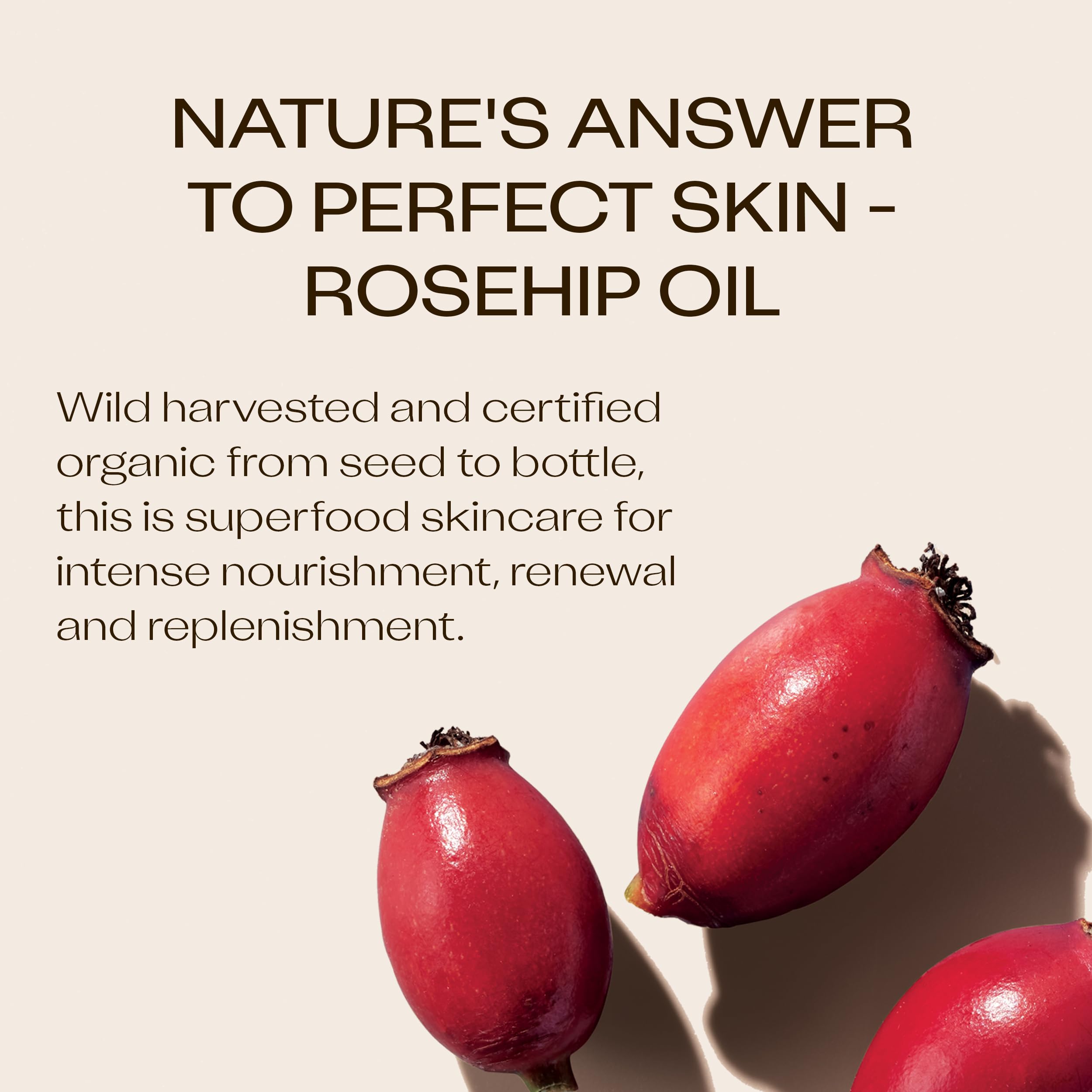 Trilogy rosehip intensive nourishment oil showing dropper application technique