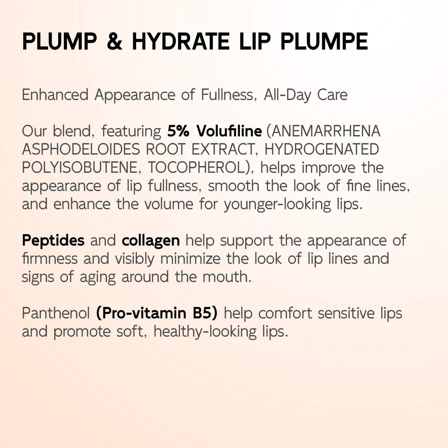 Lifestyle shot of YouthVibe hydrating lip plumper squeeze tube