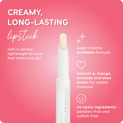 Side profile of ColourPop Lippie Primer 0.4 ounce tube