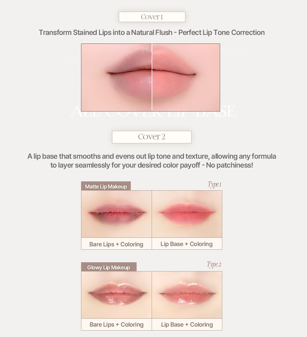 Heart Percent lip base packaging and brand logo