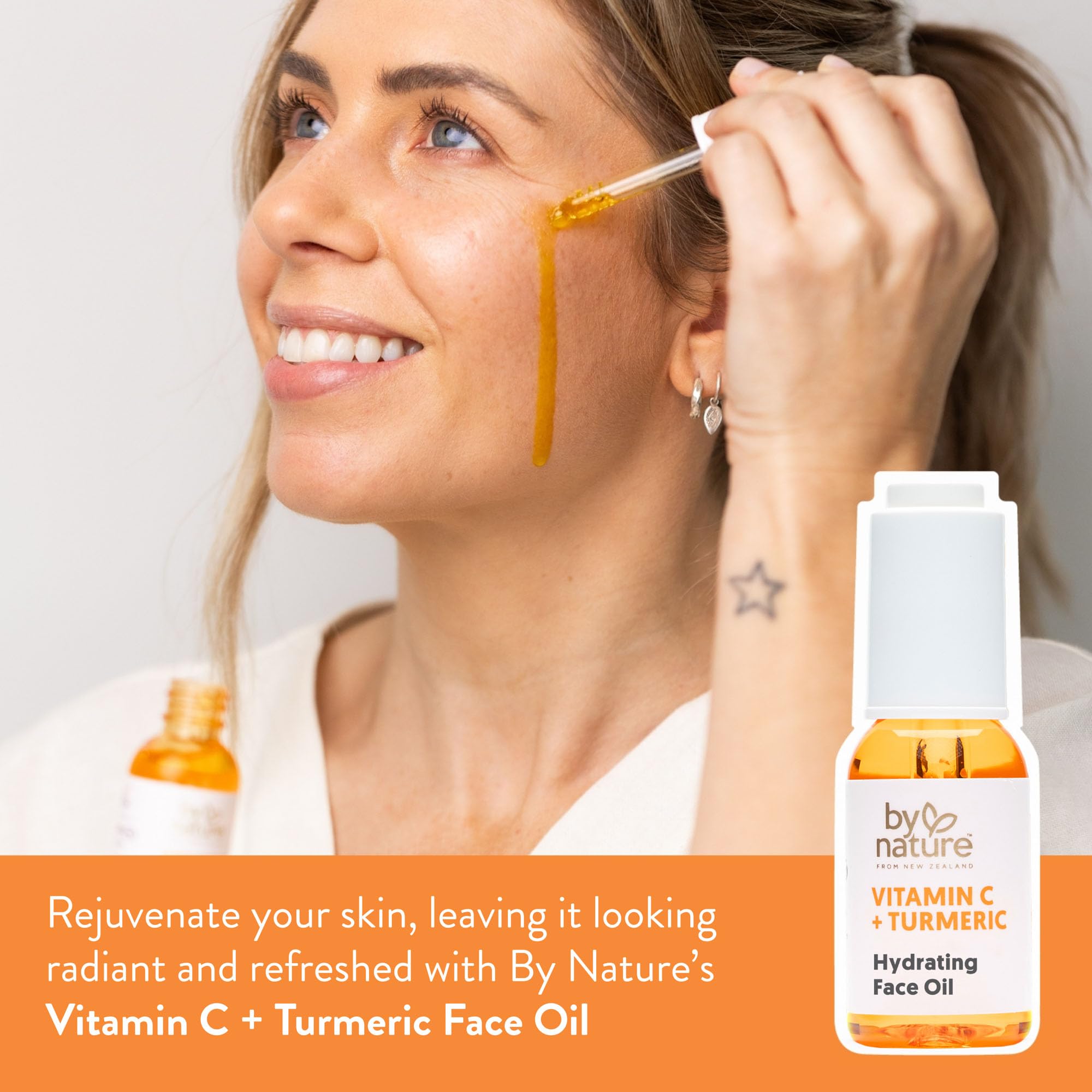 Imported New Zealand crafted brightening face oil for dark spots treatment