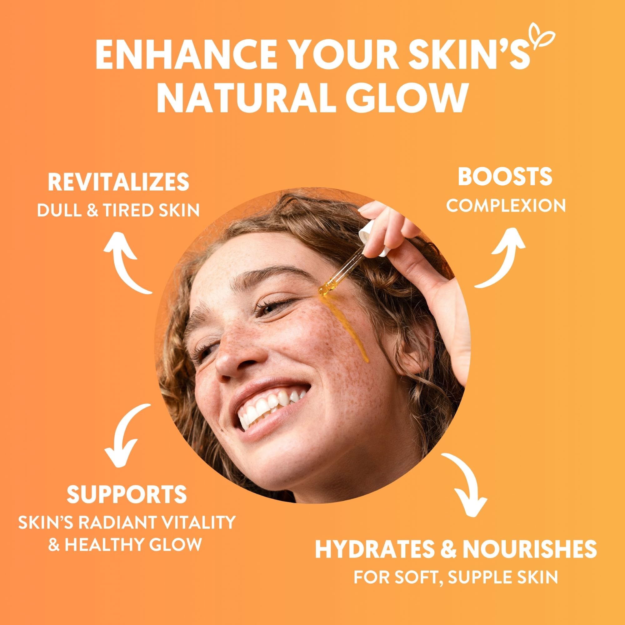 Fast absorbing plant squalane oil for daily face hydration