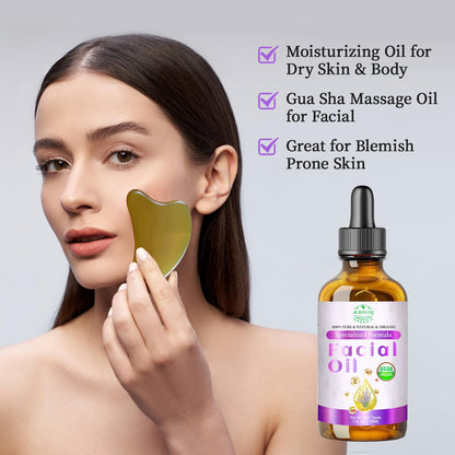 MMPANG organic face oil displayed with its protective external box showing instructions