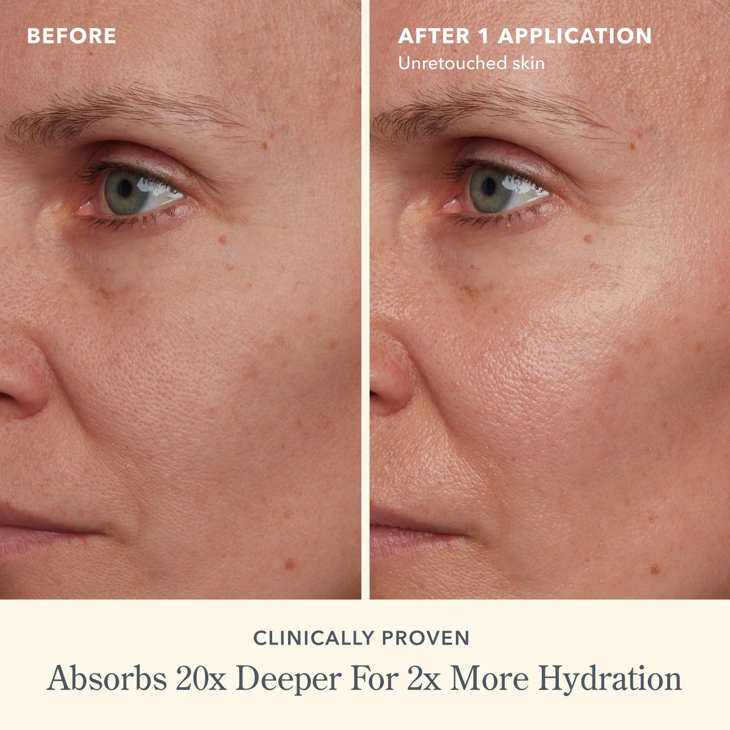 Beekman 1802 non greasy face oil hydrating treatment product shot