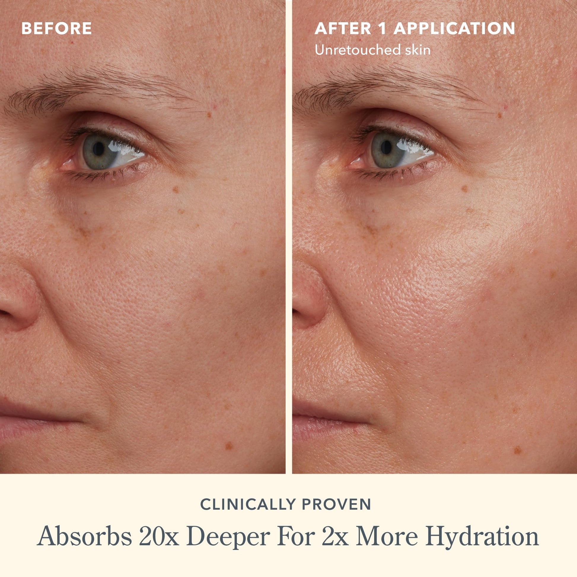 Beekman 1802 non greasy face oil hydrating treatment product shot
