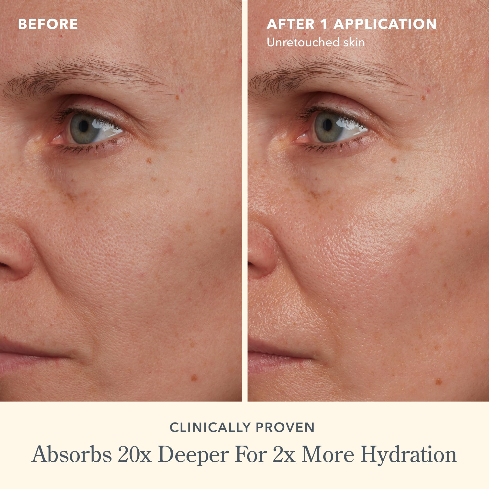 Beekman 1802 non greasy face oil hydrating treatment product shot