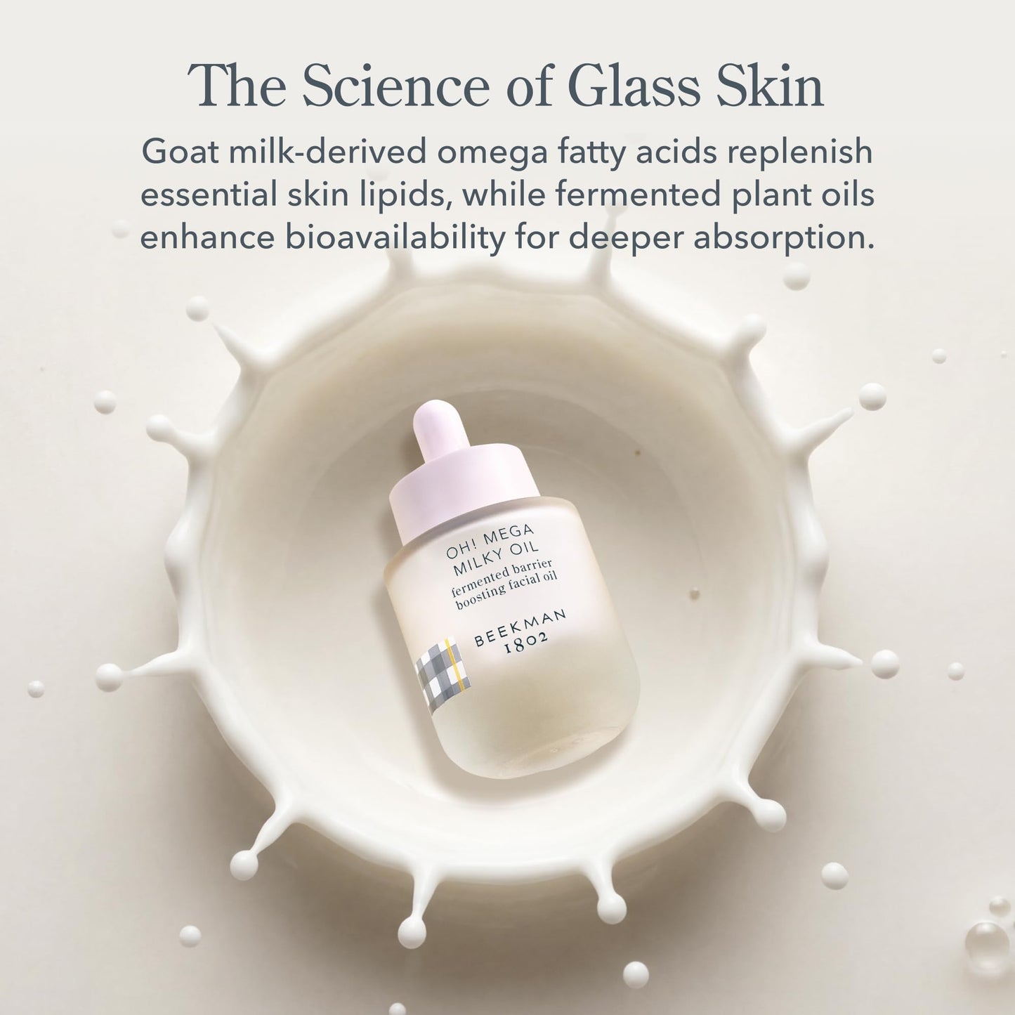 Beekman 1802 barrier boosting milky facial oil product details view