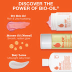 Bio Oil natural skincare bottle with cap removed