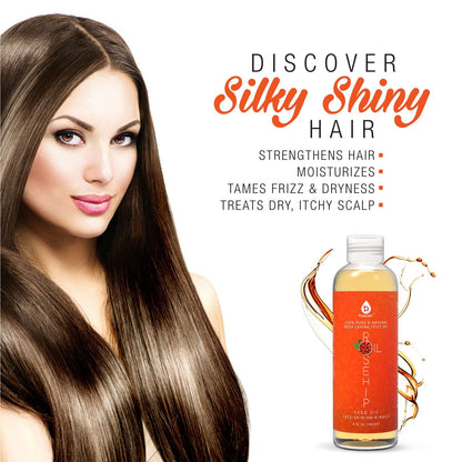 Pursonic pure natural rosehip oil dropper application highlighting lightweight fast absorbing texture for glowing skin
