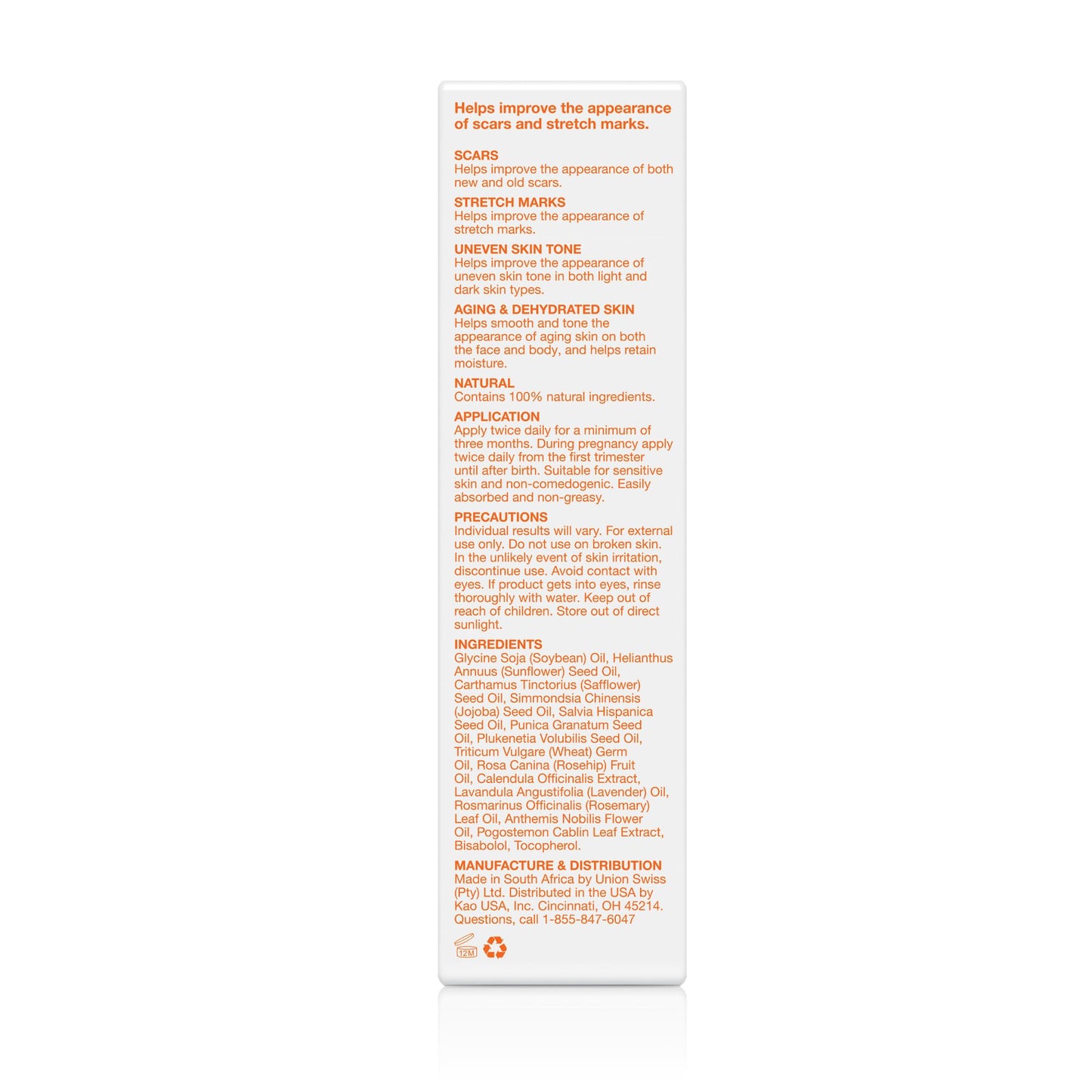 Bio-Oil natural vegan body oil for pregnancy stretch mark prevention