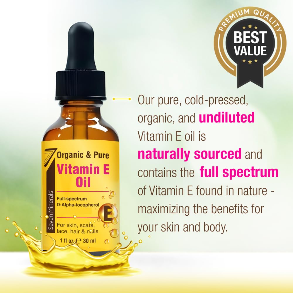 D alpha tocopherol 75000 IU vitamin E oil for scar care