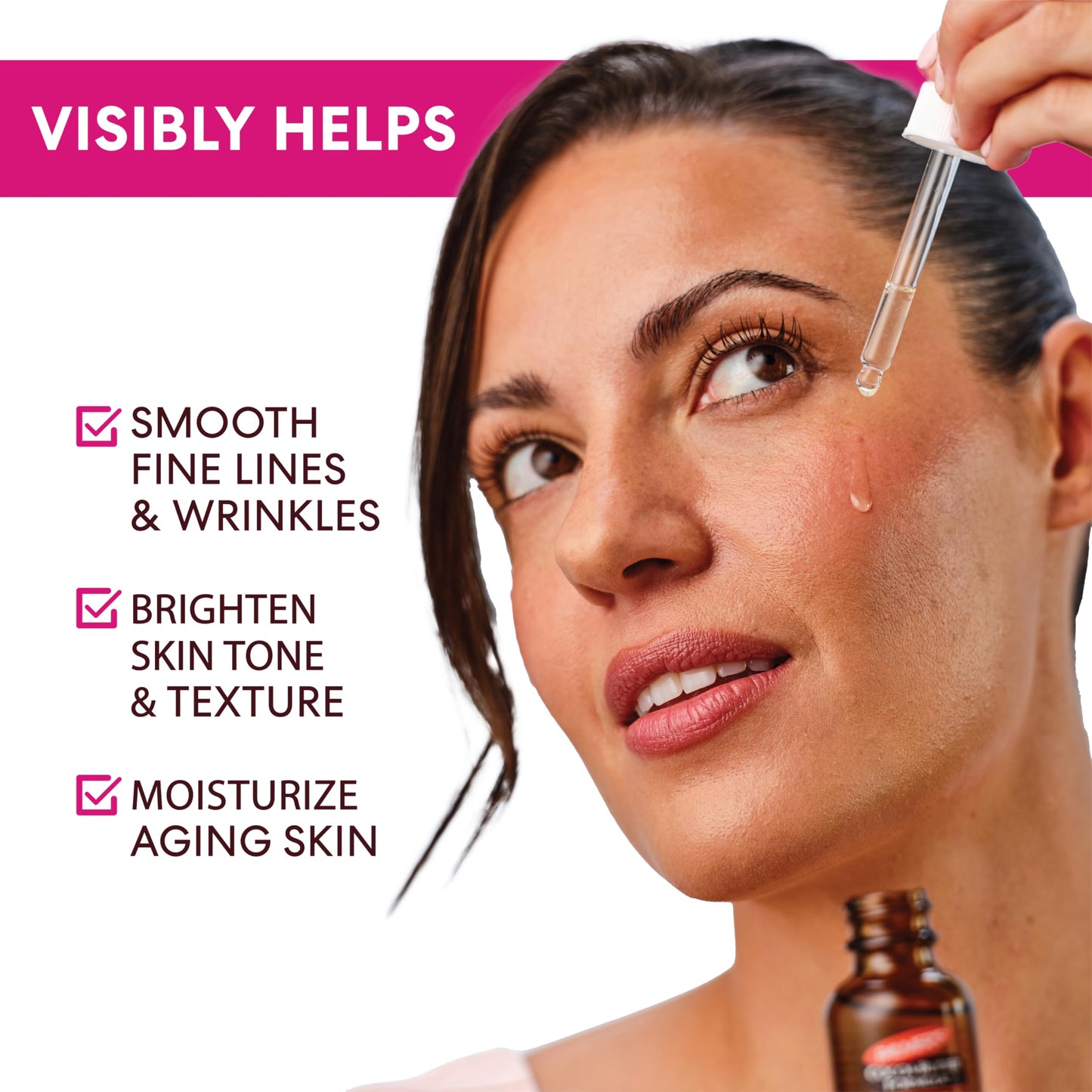 Dermatologist tested skin therapy oil for face featuring ingredients like retinol and vitamin C.