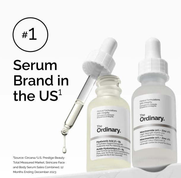 The Ordinary Rose Hip Seed Oil 30ml packaging and glass dropper