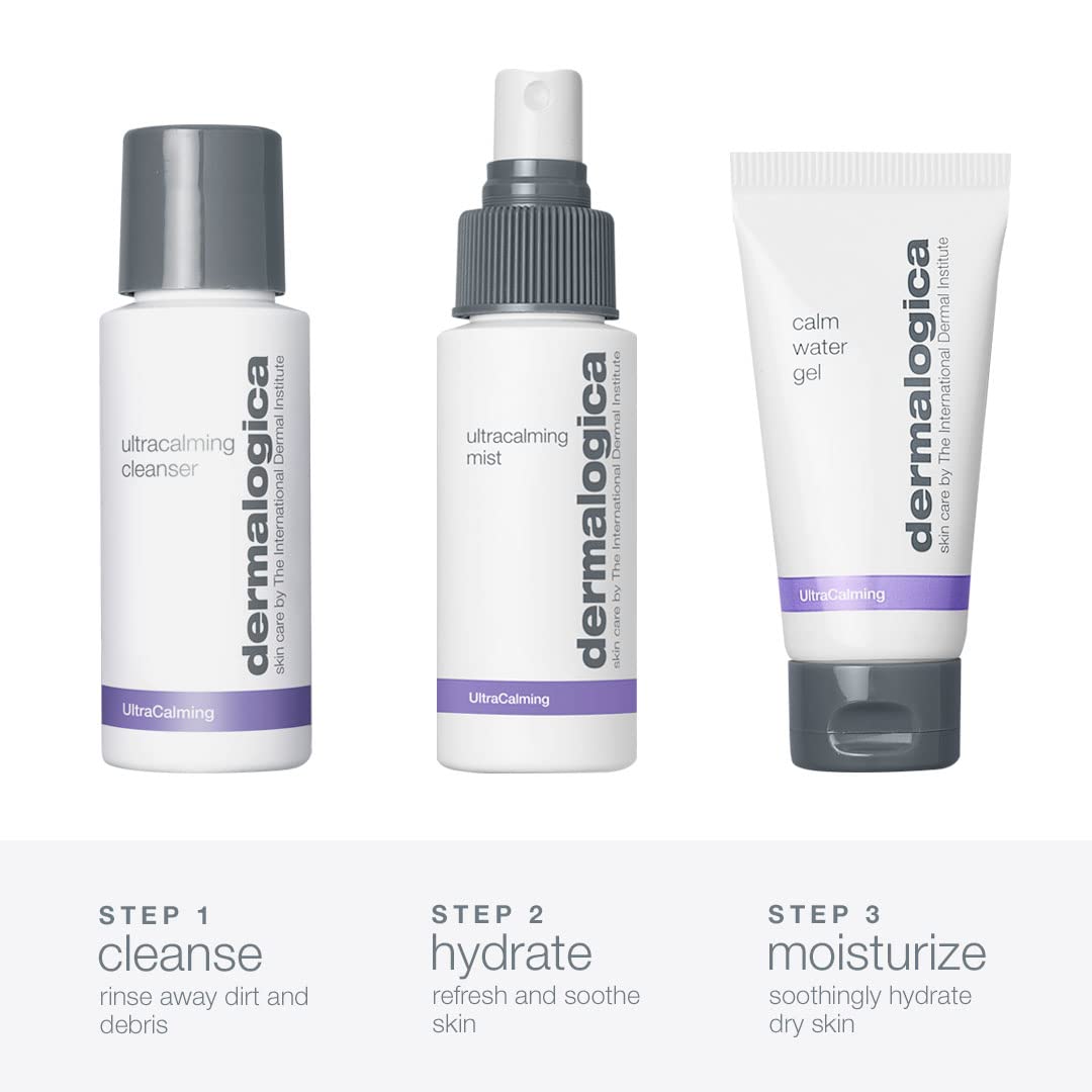 Dermalogica UltraCalming Mist fifty milliliters soothing spray toner for redness relief
