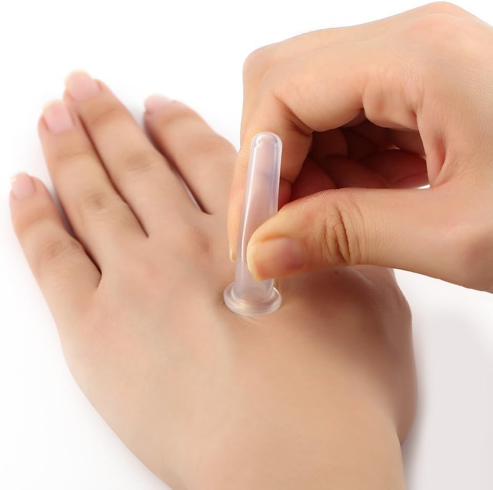 BWESOO anti puffiness skincare massager cups displayed on a clean background