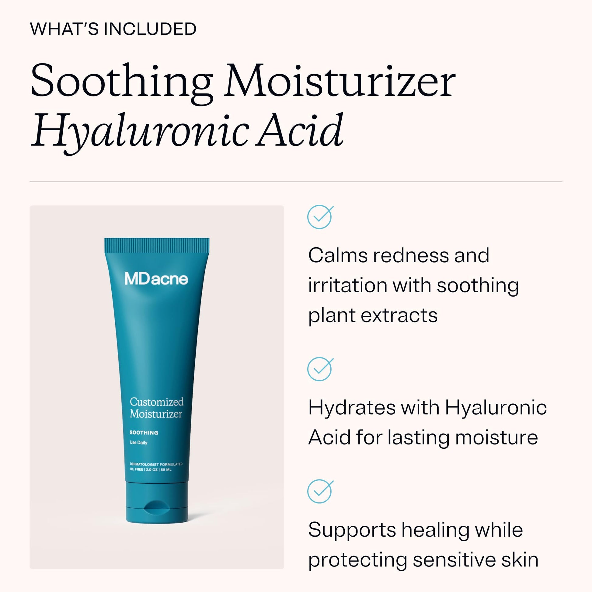 MDacne plant-based medicated skincare routine for adults and teens