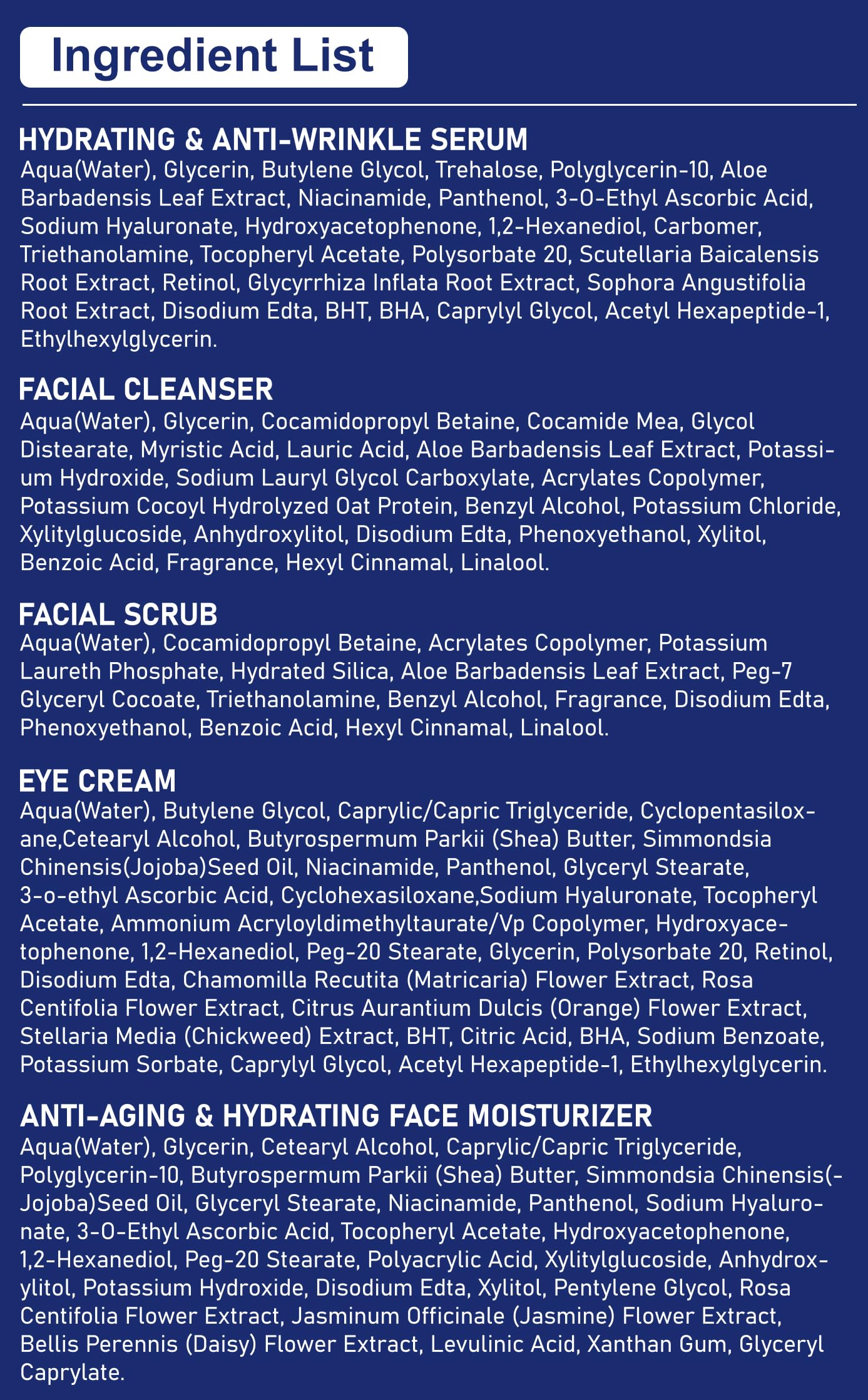 Complete DOYEEWO skincare routine set arranged with luxury gift packaging