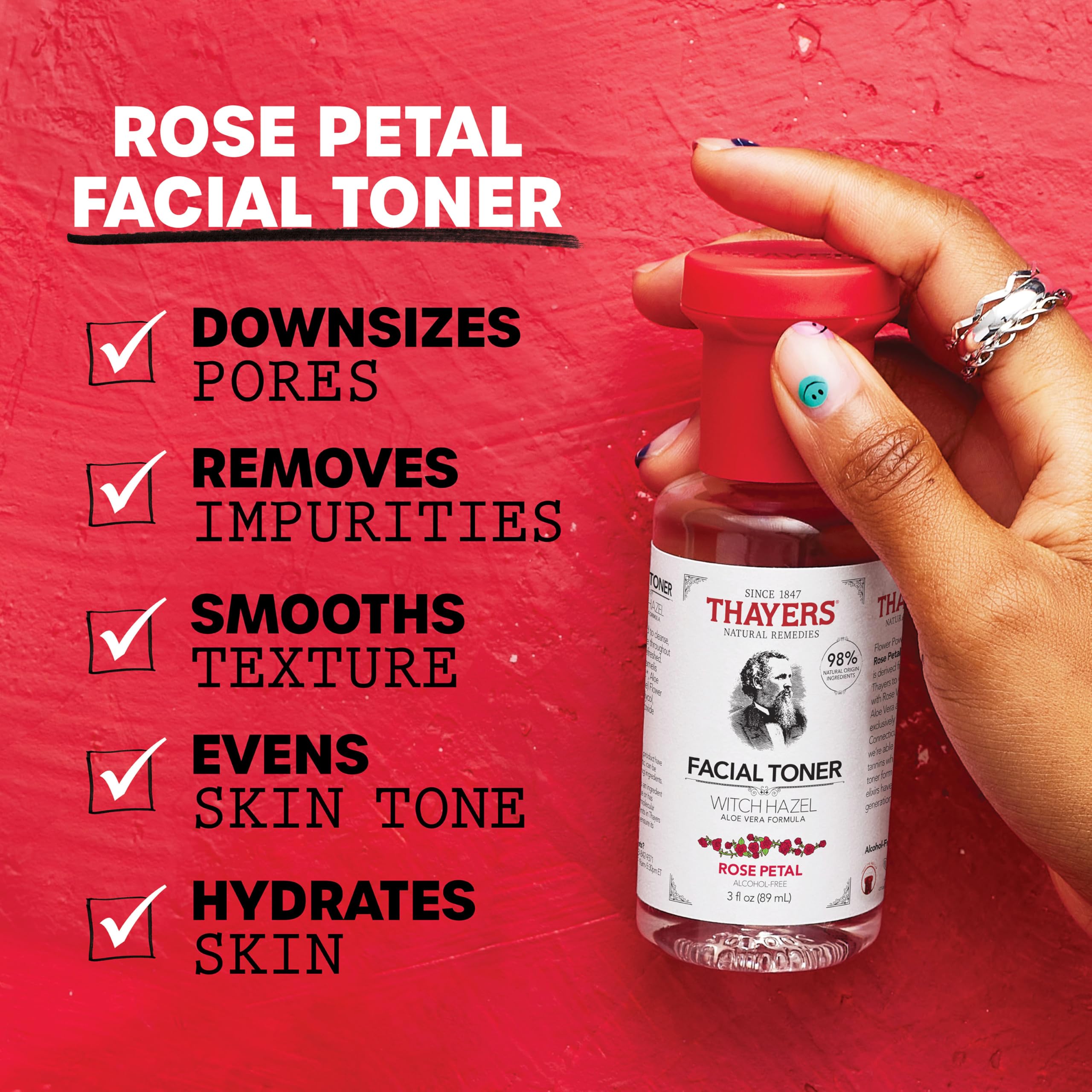 Alcohol free Thayers toner duo travel size kit overview