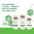 Bulldog original face wash bottle 150 milliliters packaging showcase