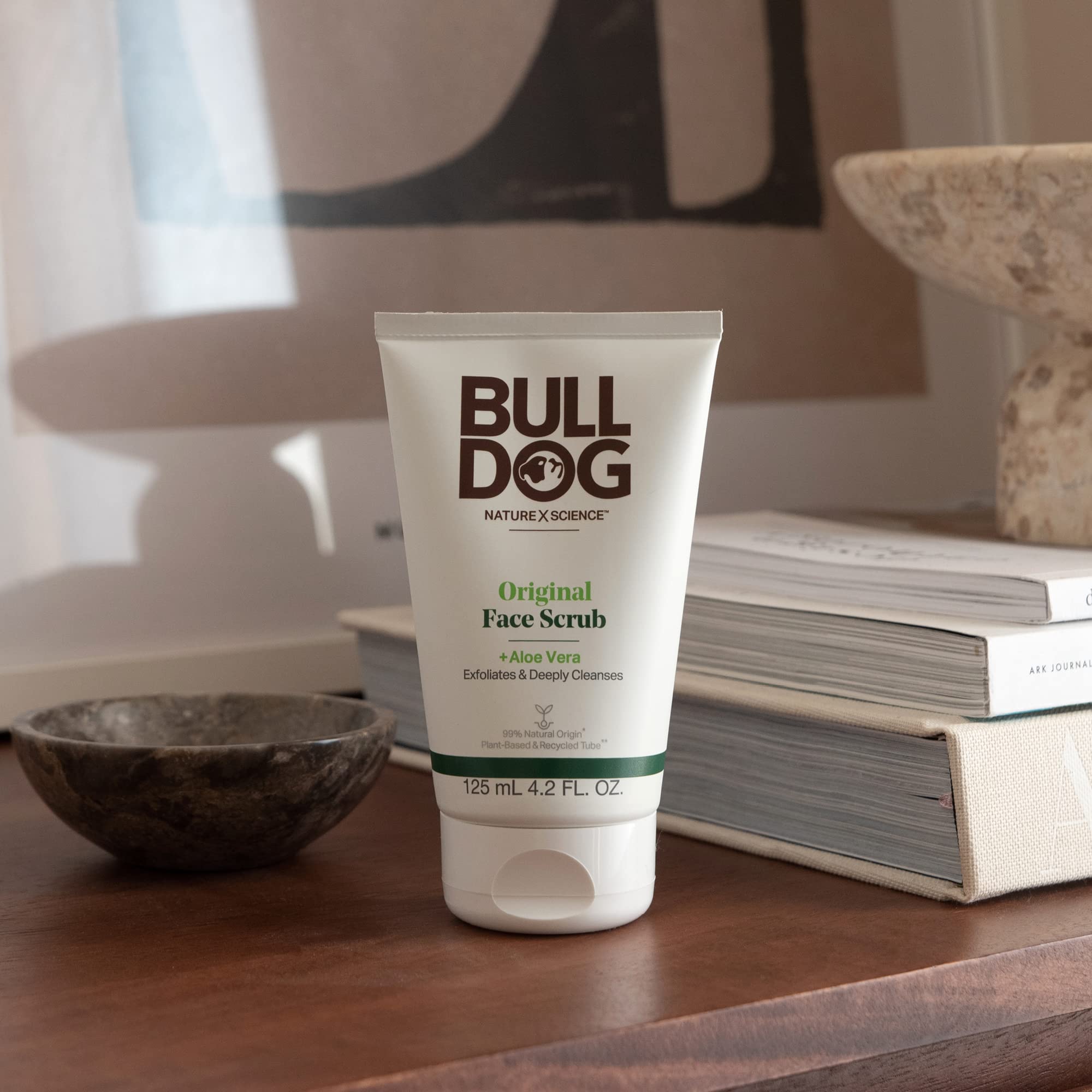 Bulldog Original Moisturizer one hundred milliliter tube for hydrating mens skin.