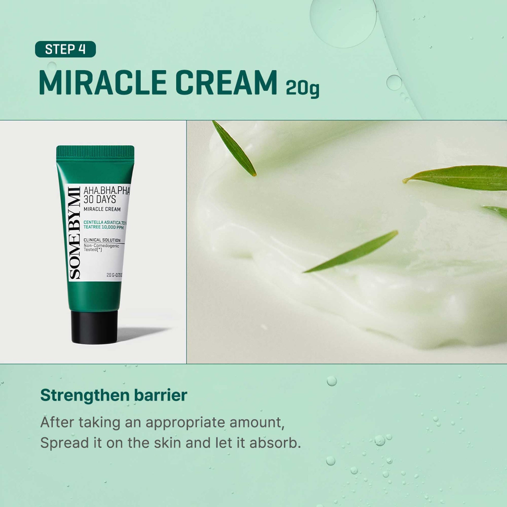 Unboxing view of the complete thirty day miracle trial kit for clearing skin wastes and regulating sebum.