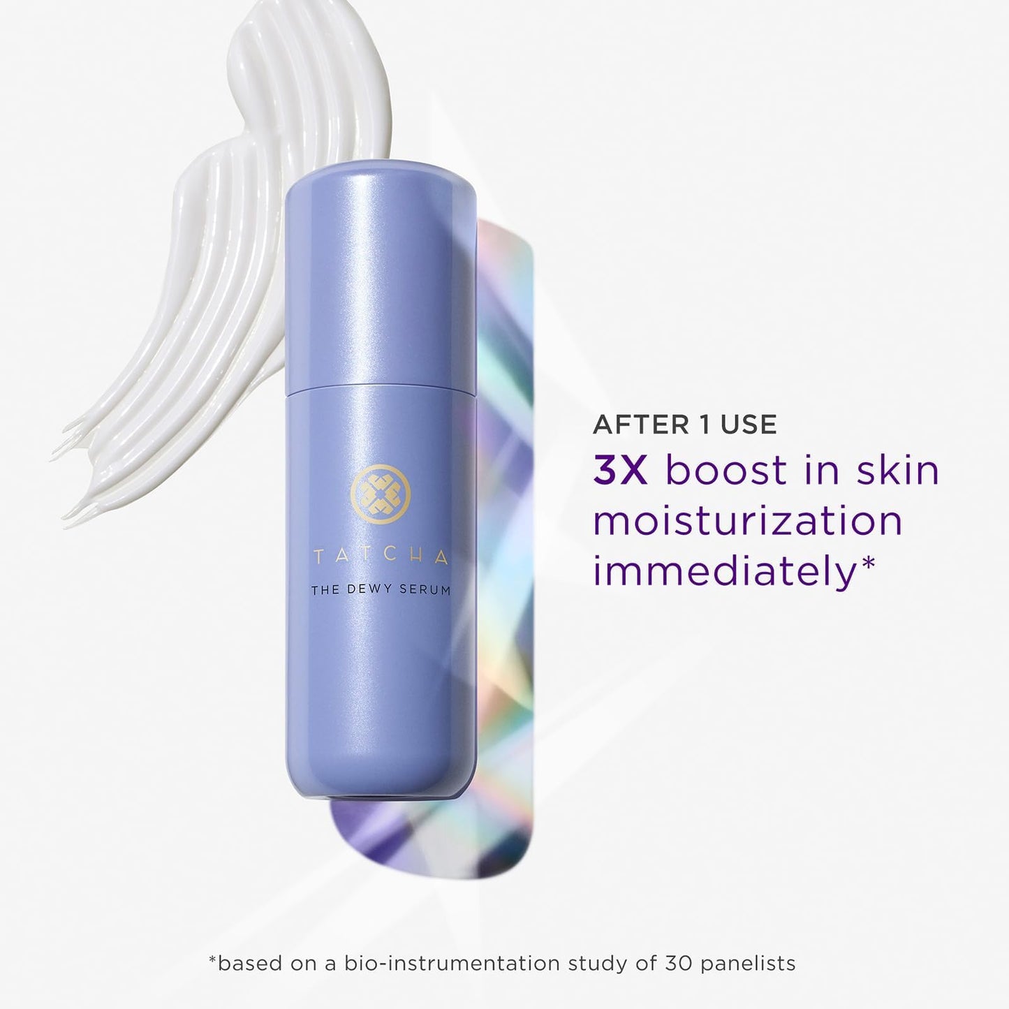 Tatcha hydrating skincare kit box showing official product details and values for dry skin types.