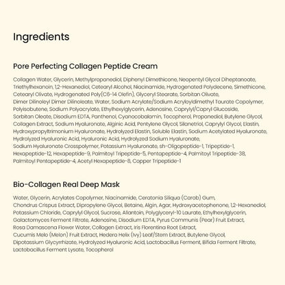Authentic Biodance imported skincare gift box showing product details and usage steps.