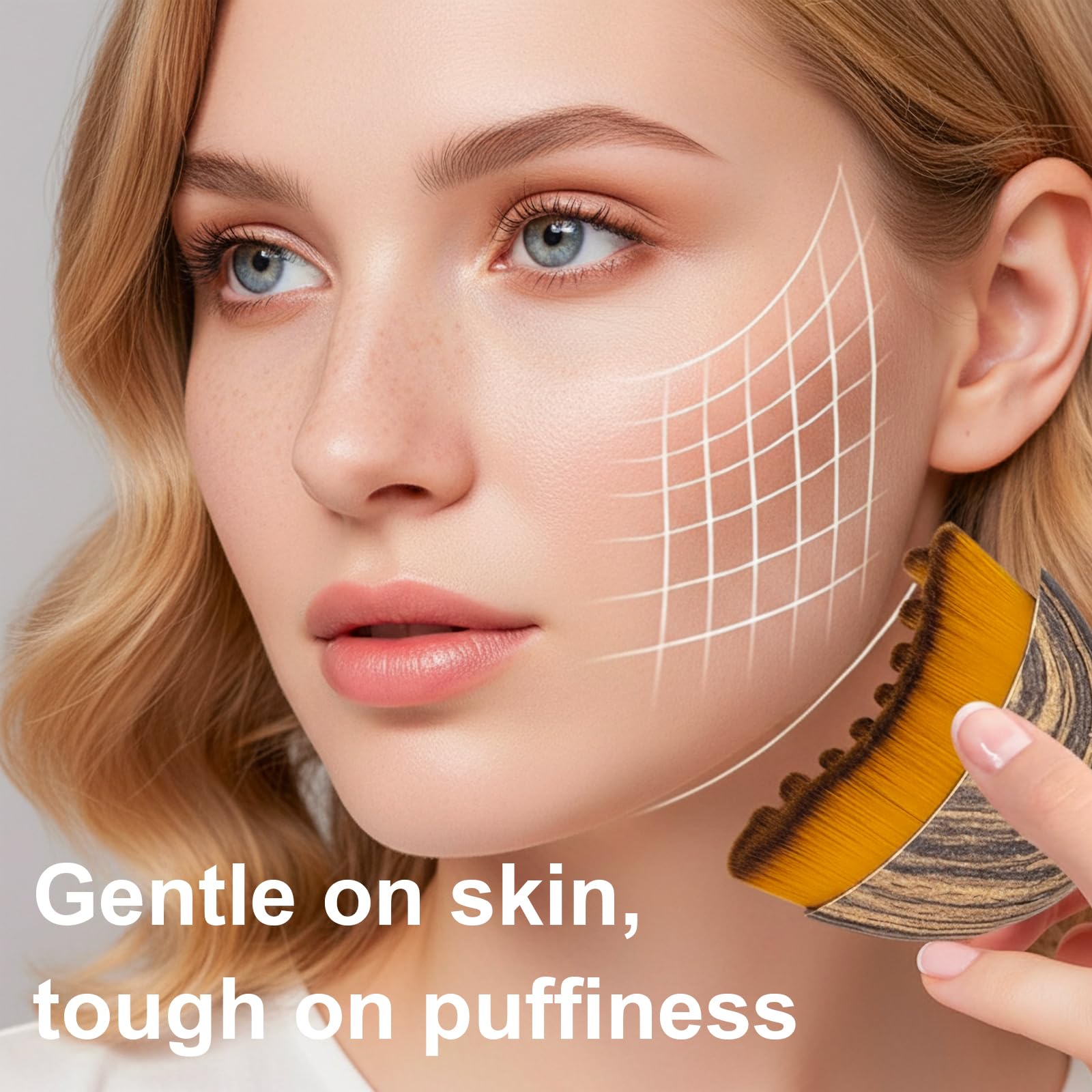 Compact storage case holding the TWPER facial massage kit securely.
